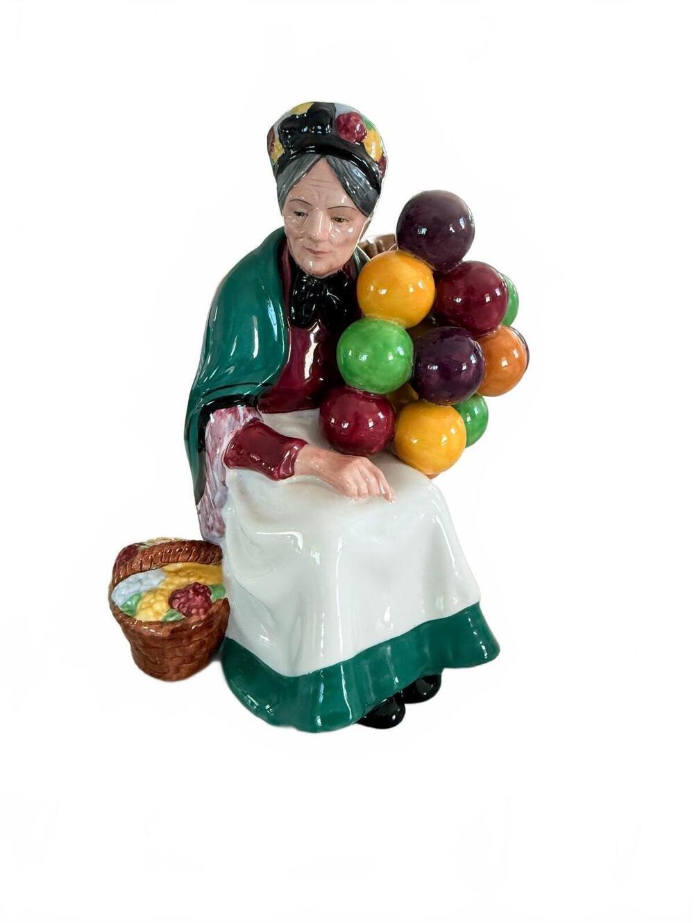 Antique Royal Doulton The “Old Balloon” Seller